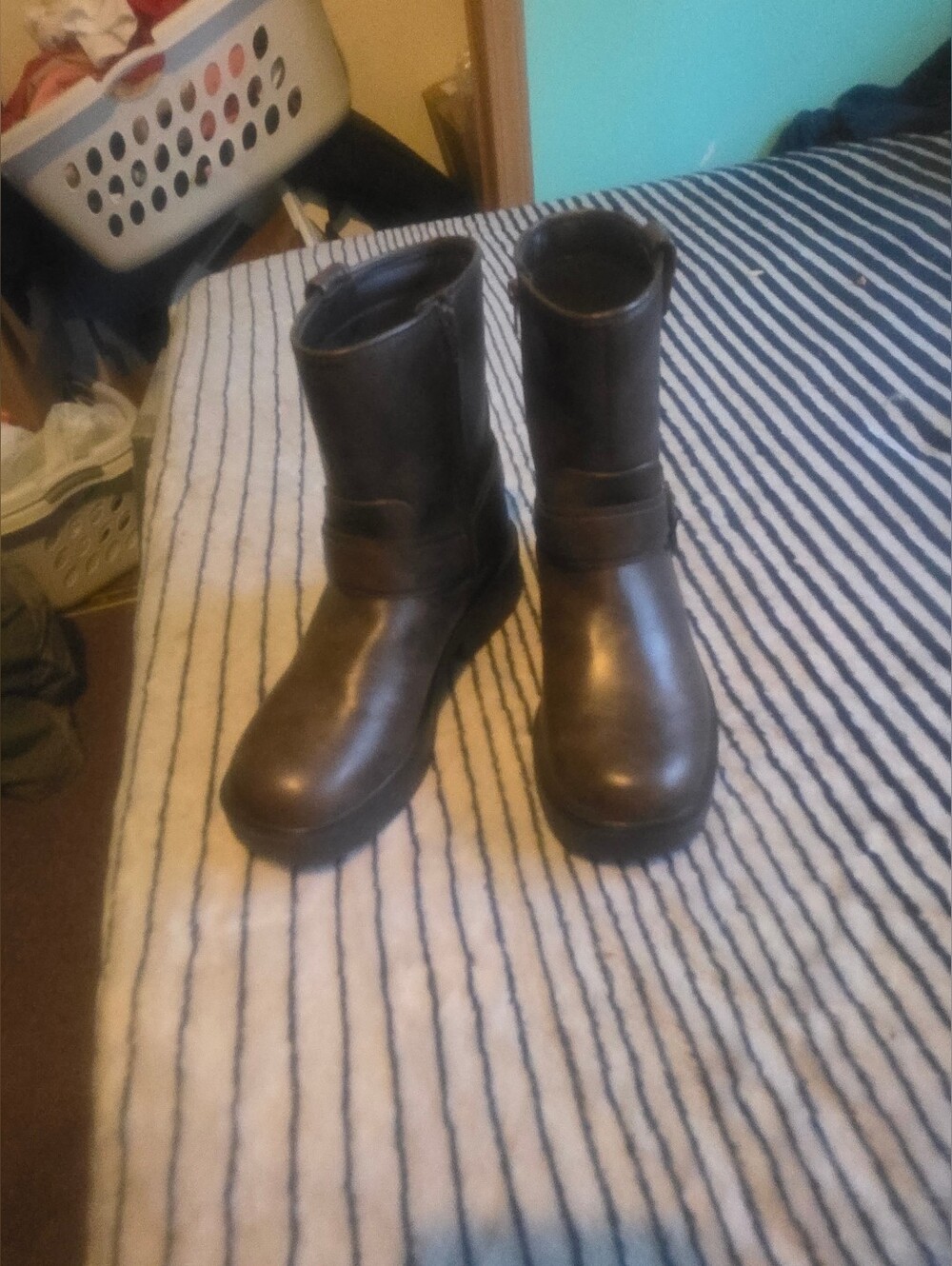 Ladies 10 Med Jellypop Briwn Boots